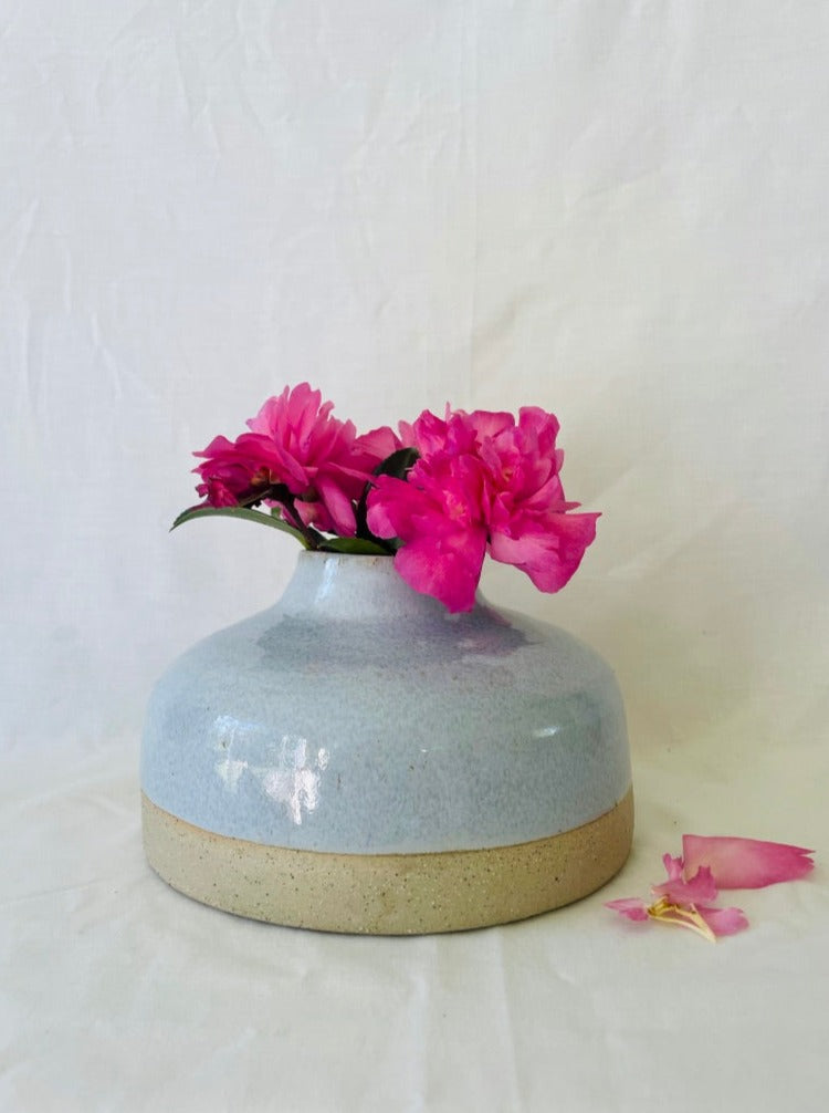 Fern Vase - Powder Blue