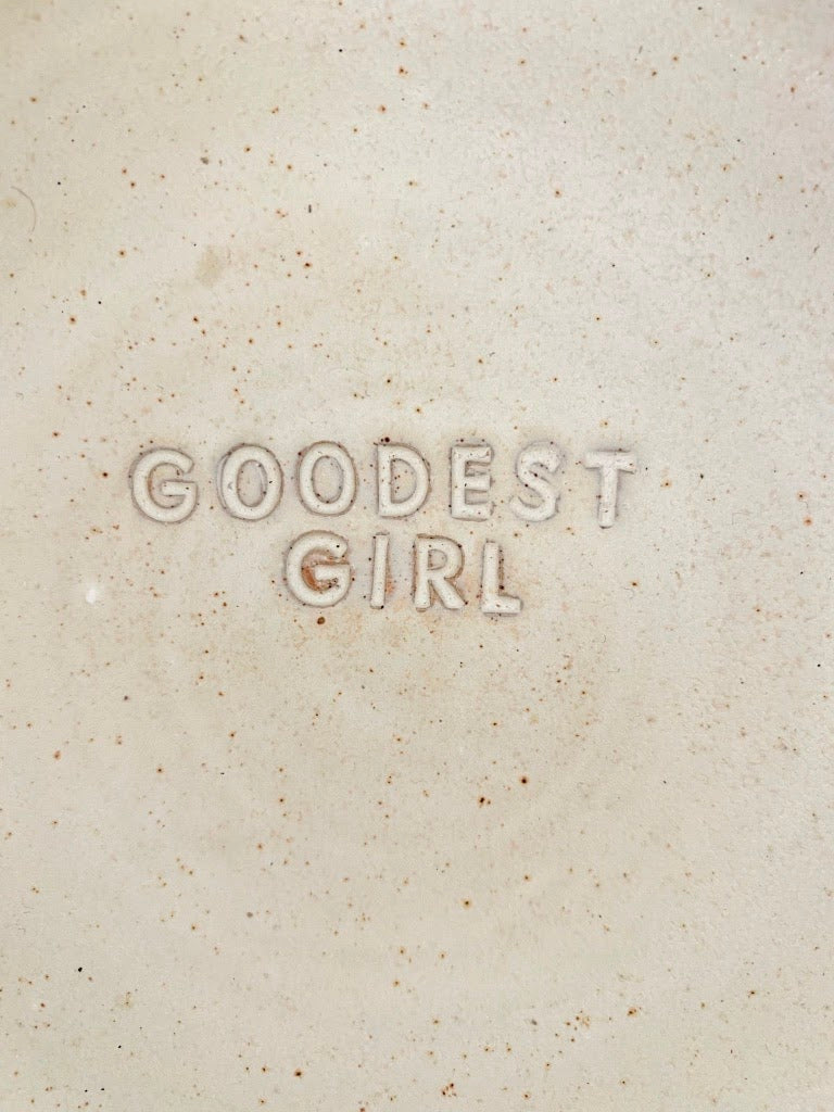 Goodest GIRL Dog Bowl - SMALL