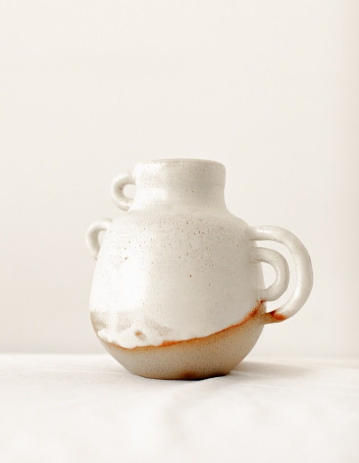Rosemary Vase - Cream