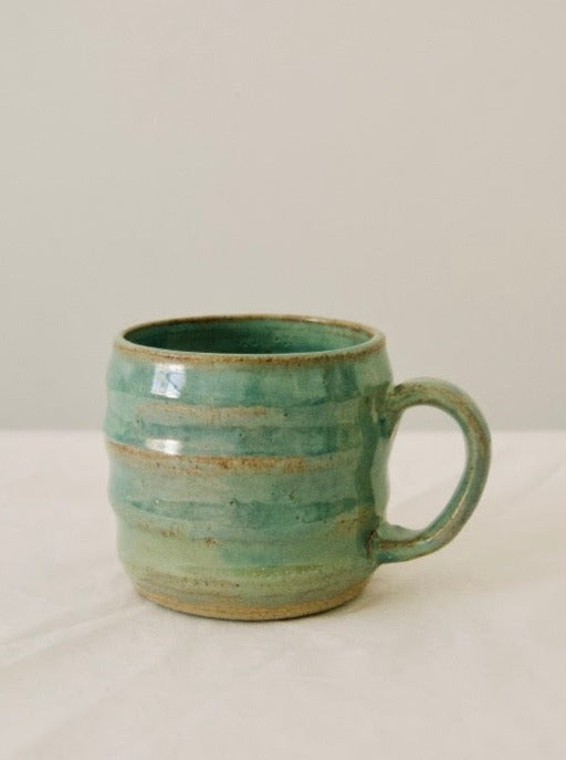 Wavy Mug - Mineral Green