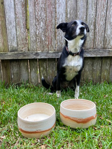 Custom Slow Feeder Dog Bowl Sunday Ceramics